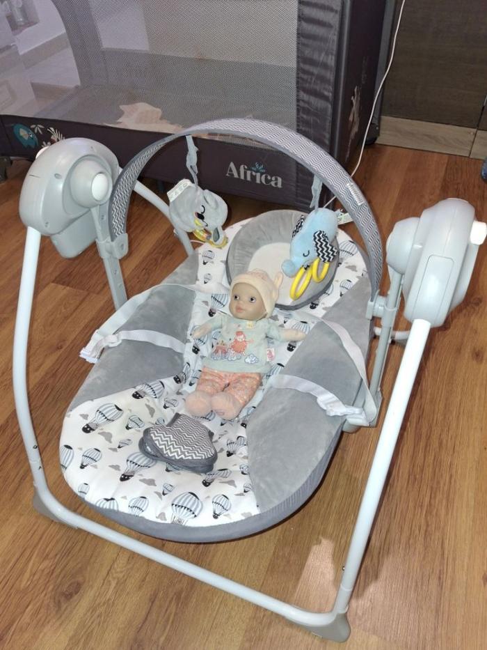 Люлка KinderKraft FLO, 2в1, Мента