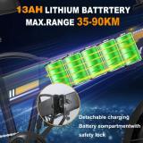 Електрически велосипед/колело KOOLUX BK6S 4.0 750W 13AH — снимка 2