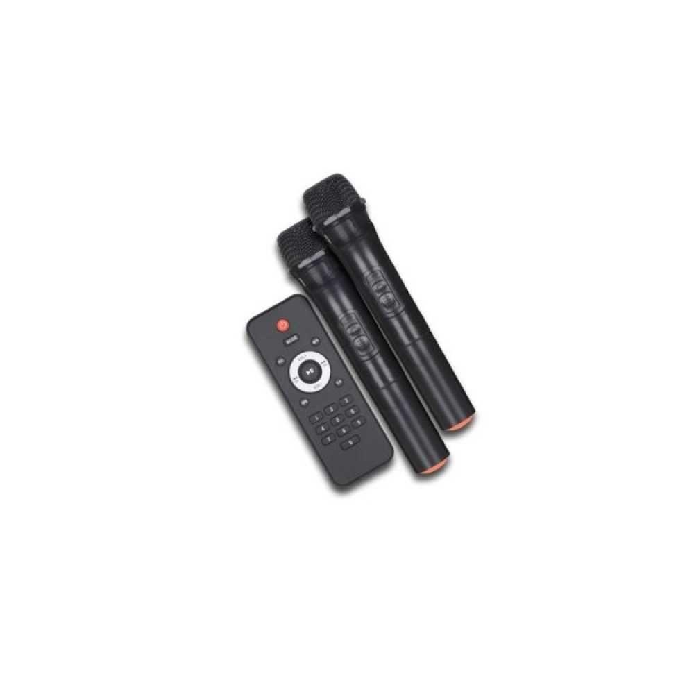 Преносима караоке тонколона Cobra - 18 инча 4600W EXTRA BASS, 15000mAh и 2 безжични микрофона