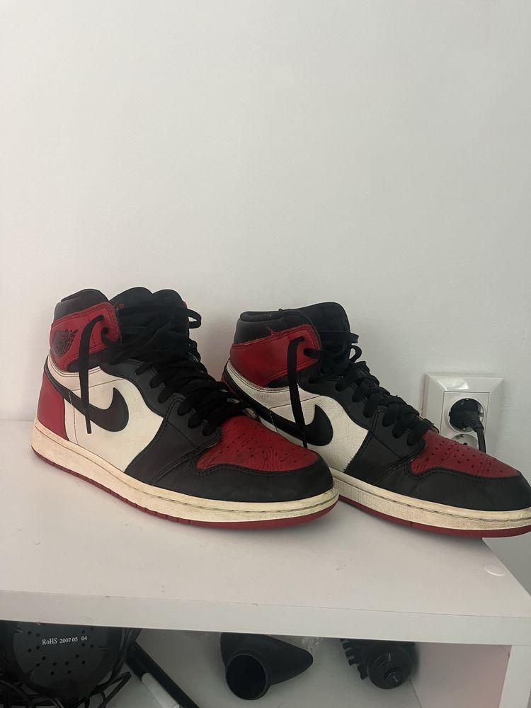 Jordan 1 Bred Toe