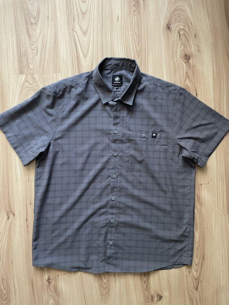 MAMMUT / мъжка риза къс ръкав 2XL