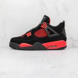 Jordan Retro 4 Red Thunder Мъжки Дамски Маратонки — снимка 1