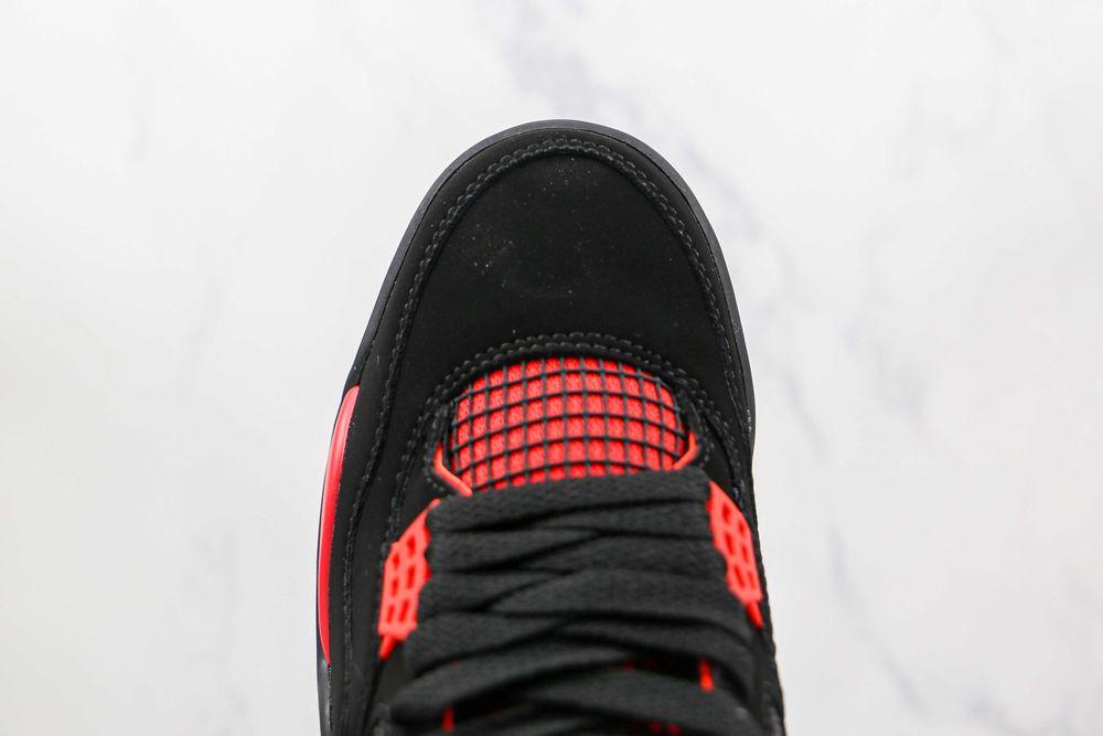 Jordan Retro 4 Red Thunder Мъжки Дамски Маратонки