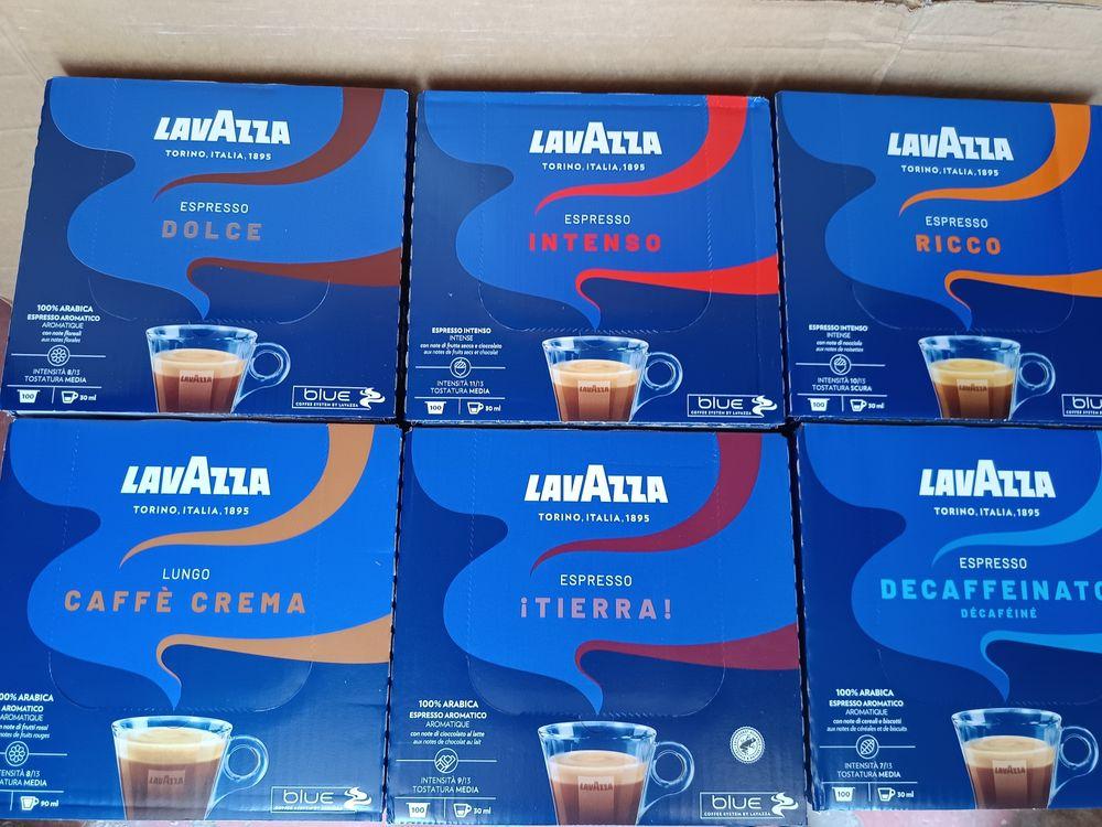Капсули Lavazza blue Лаваца блу ,кафе на зърна-Лаваца, карт. чаши