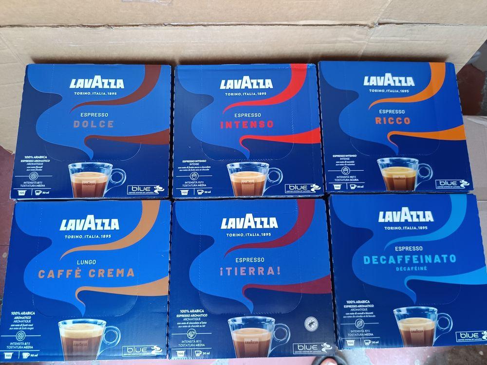 Капсули Lavazza blue Лаваца блу ,кафе на зърна-Лаваца, карт. чаши