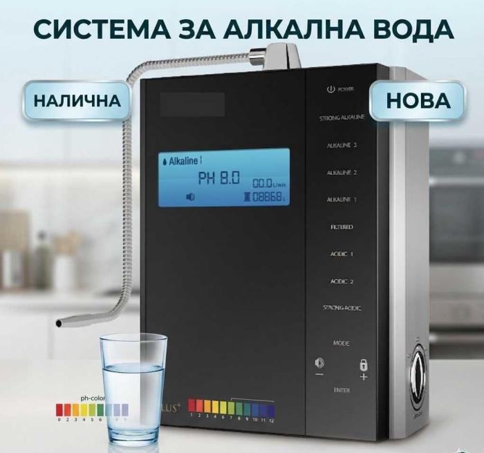 ПРОМОЦИЯ! Система за алкална вода тип канген