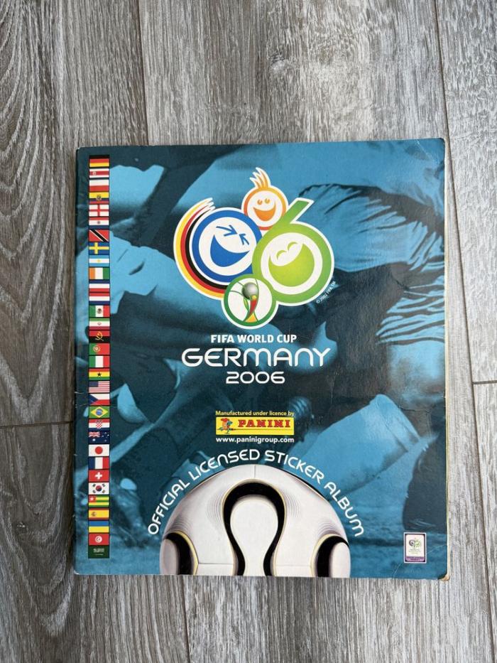 Албум Panini FIFA World Cup 2006 Световното първенство футбол Меси Роналдо Стикери