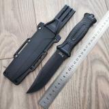 Тактически Ловен нож с полимерна кания BGOK 2958A BLACK — снимка 1