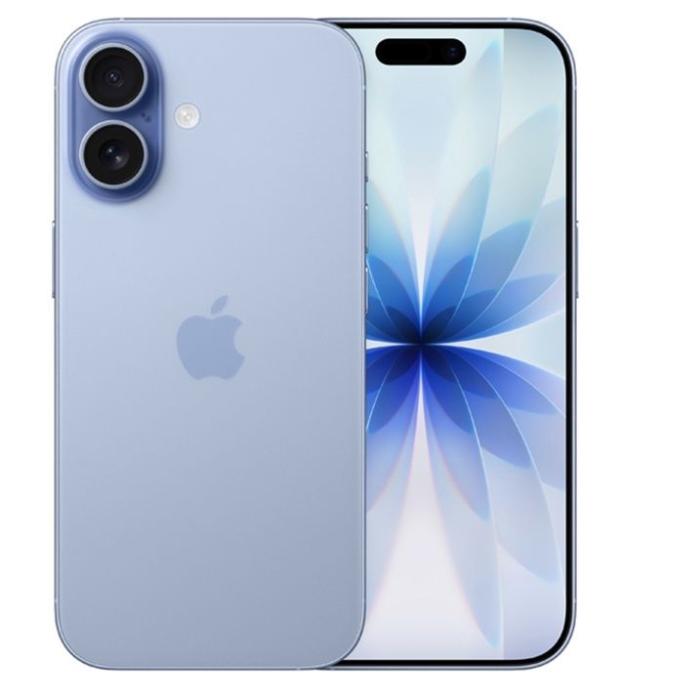 НОВ!!! Apple iPhone 17, 256GB, 5G, Mist Blue + подарък оригинален адаптер на Apple