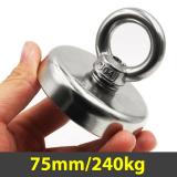 36mm 45кг. МАГНИТ с халка (кука), за риболов, неодимов N52, magnit — снимка 1